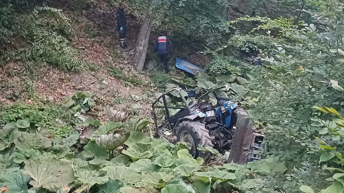 Bolu'da 21 yaşındaki genç traktör altında kalarak can verdi