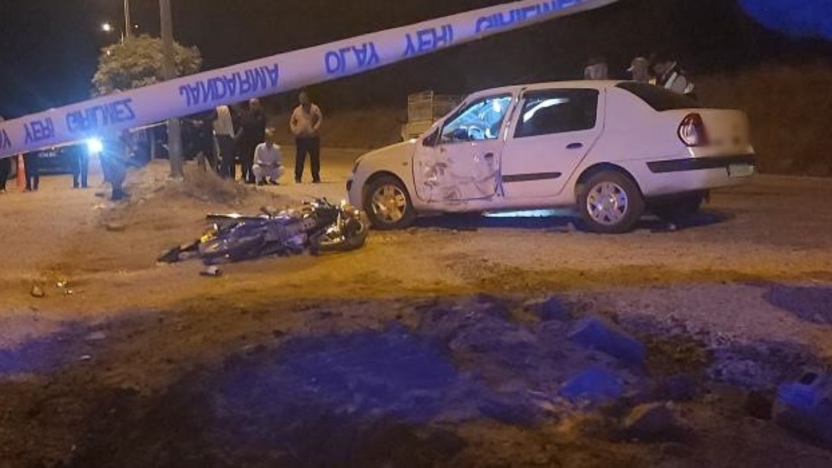 Hatay'da motosikletle otomobil çarpıştı: 1 ölü 1 yaralı