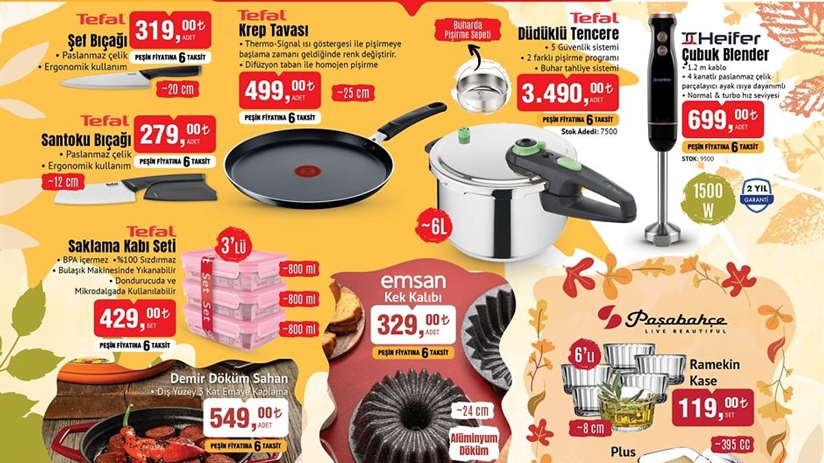 10 dakikada pişiriyor! BİM'e Fissler muadili düdüklü geliyor: İşte fiyatı...