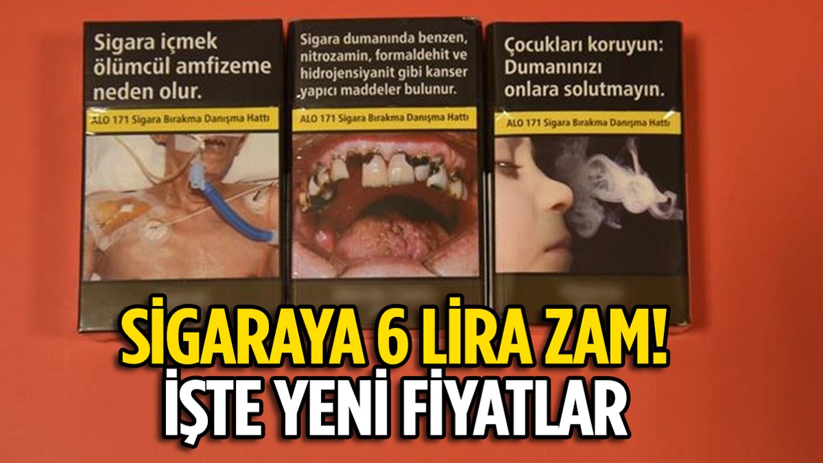 Zam geldi, fiyatlar değişti! İşte zamlı sigara fiyatları 2024