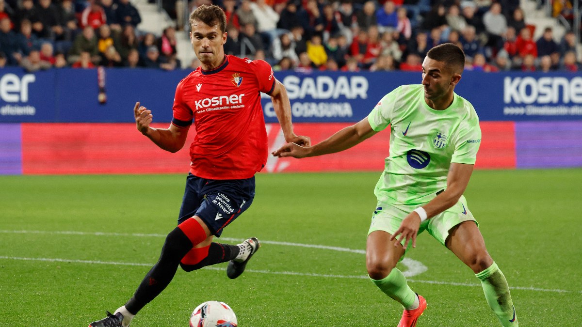 Osasuna, Barcelona'yı sahasında yendi