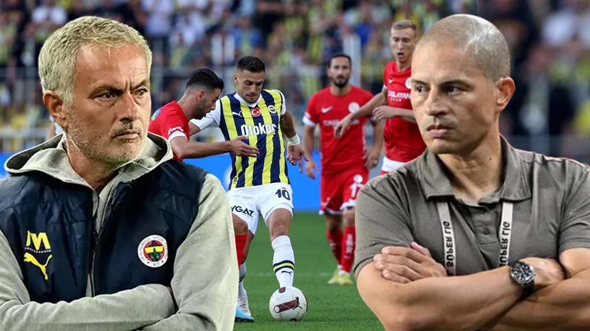 Alex ile Mourinho karşı karşıya! Antalyaspor - Fenerbahçe maçı kaçta, hangi kanalda?