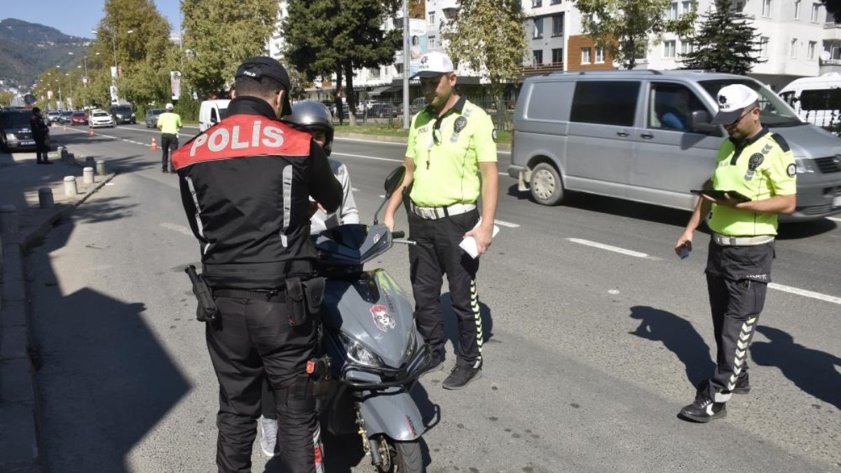 Ordu’da 15 binden fazla araç denetlendi