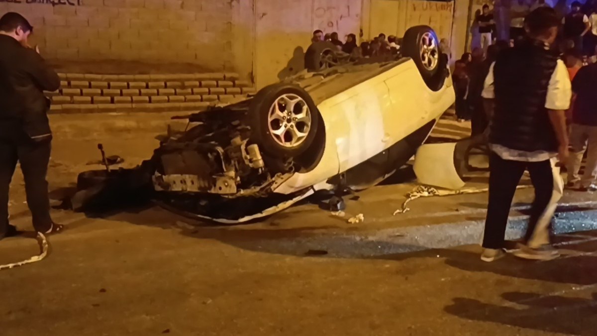 Gaziantep'te ters dönen otomobilin sürücüsü hayatını kaybetti