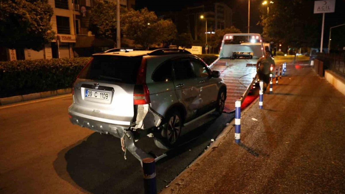 Aydın'da kazadan sonra sürücü firar etti