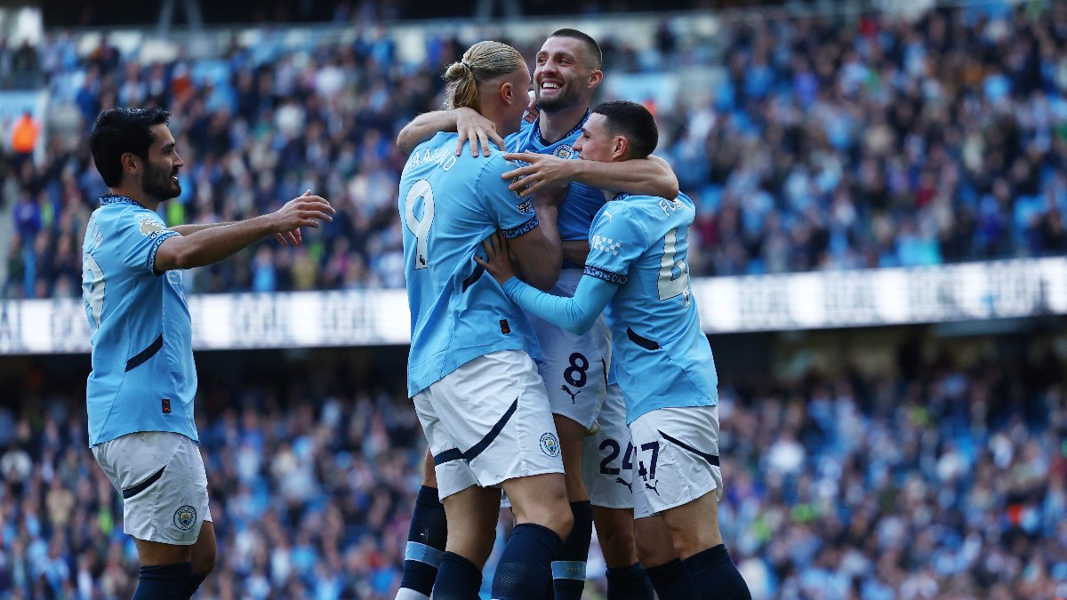 Manchester City, 2 kez geriye düştüğü Fullham'a karşı kazandı