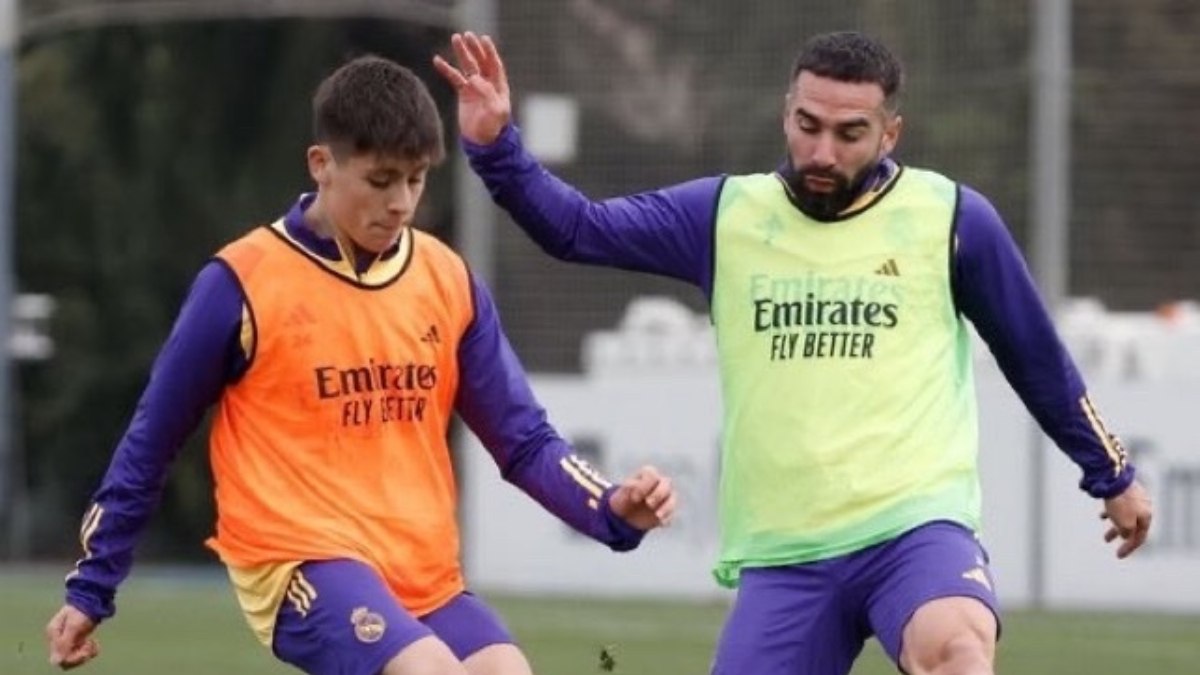 Arda Güler'den Dani Carvajal'e mesaj