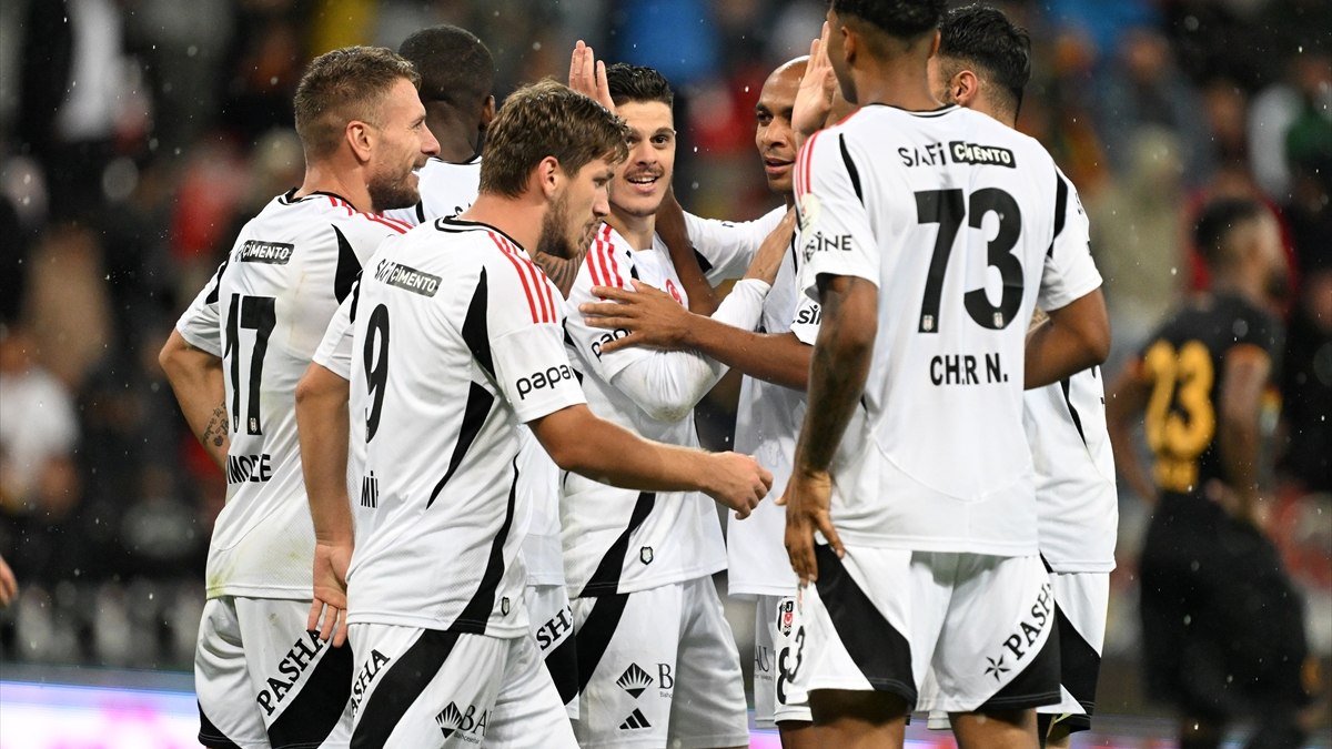 Gaziantep FK - Beşiktaş maçının ilk 11'leri