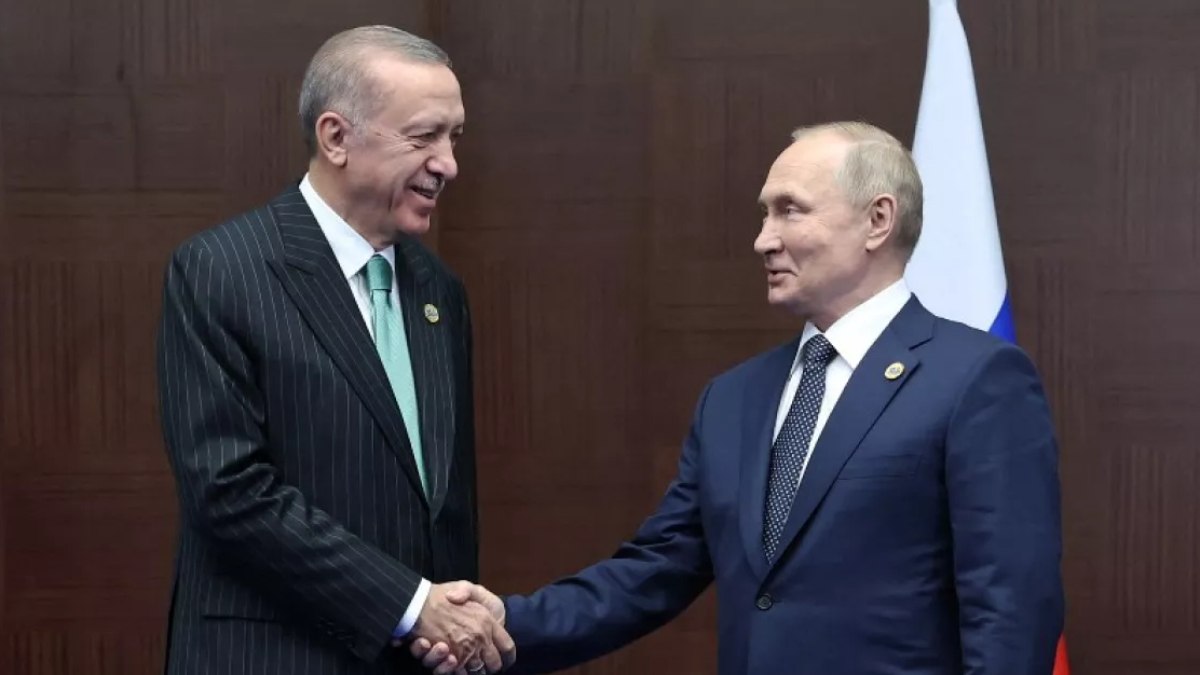 SON DAKİKA! Cumhurbaşkanı Erdoğan, Vladimir Putin'le görüştü