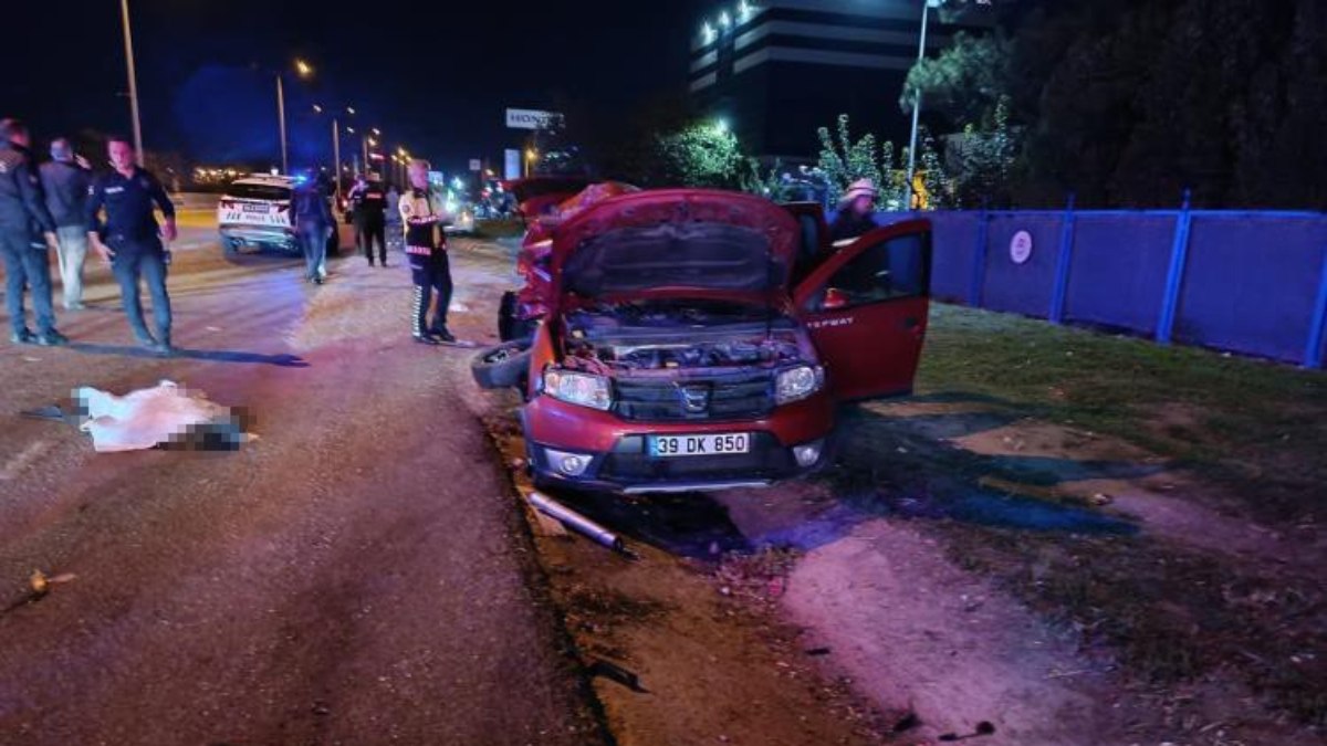 Tekirdağ'da trafik kazası: 3 kişi öldü 1 bebek ağır yaralı