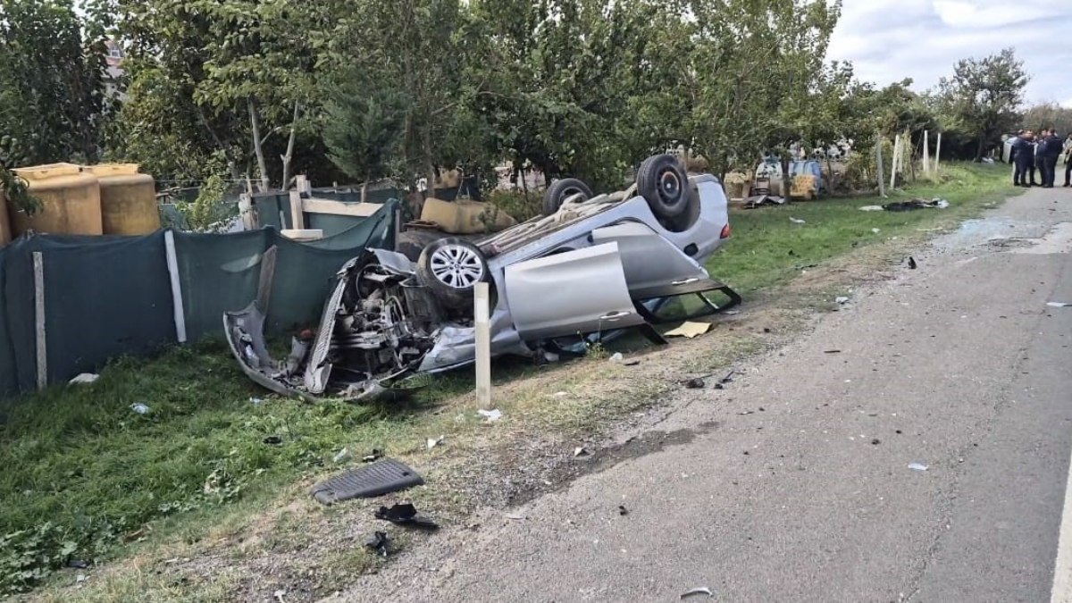 İstabul'da feci trafik kazası: 2 yaralı