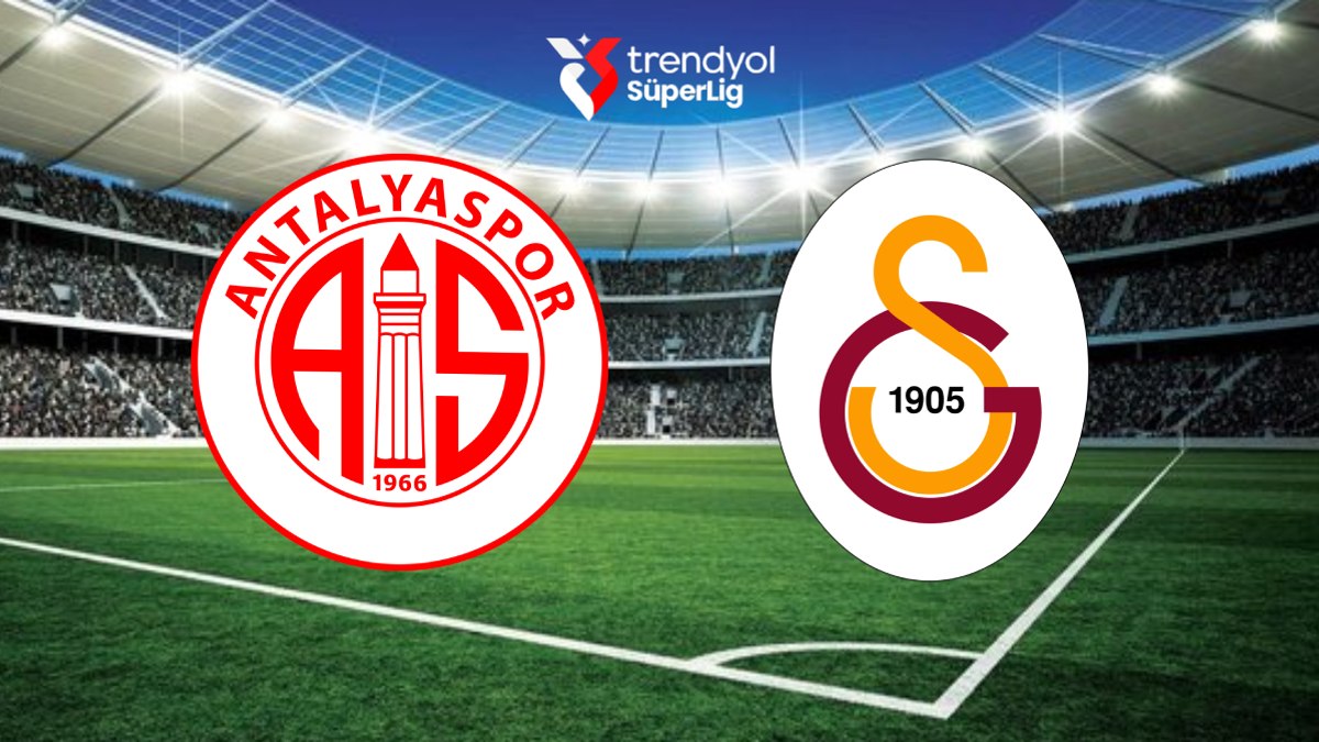 Antalyaspor - Galatasaray maçı ne zaman, saat kaçta ve hangi kanalda?