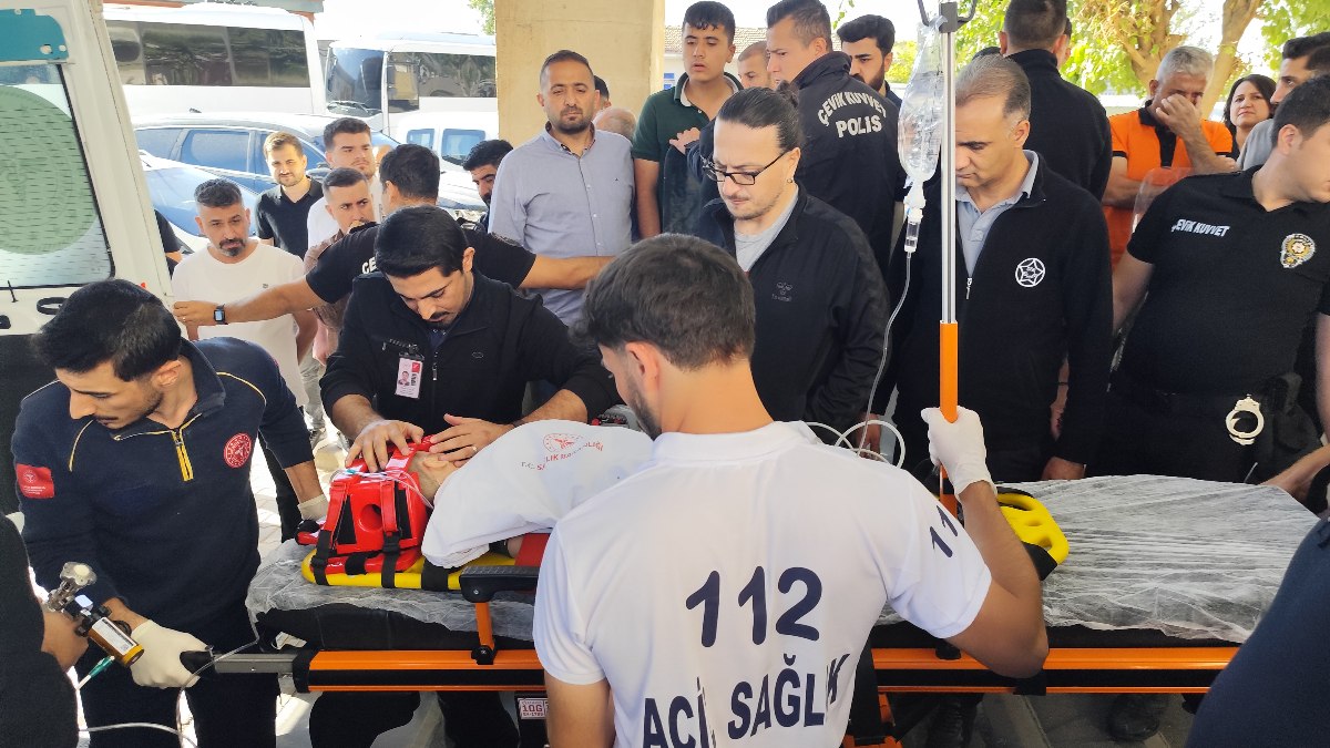 Şırnak'ta bıçağın üzerine düşen bebek için ambulans helikopter havalandı