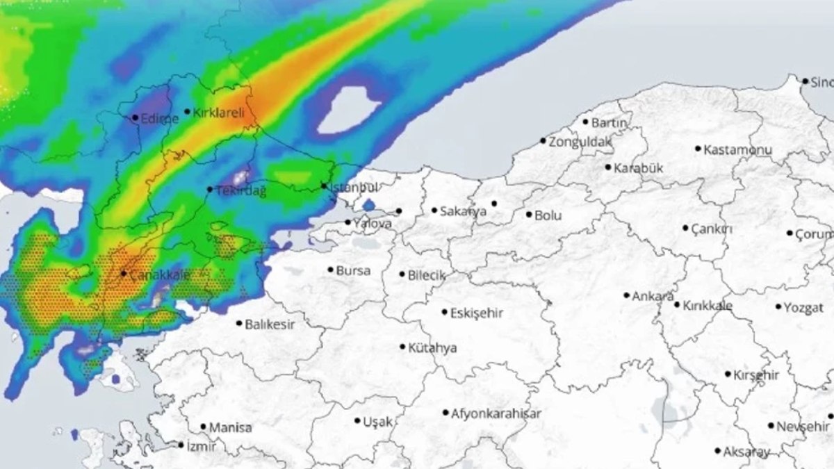 Kuvvetli geliyor! Bursa, Balıkesir, Çanakkale, Bilecik… Tehlikeye dikkat!