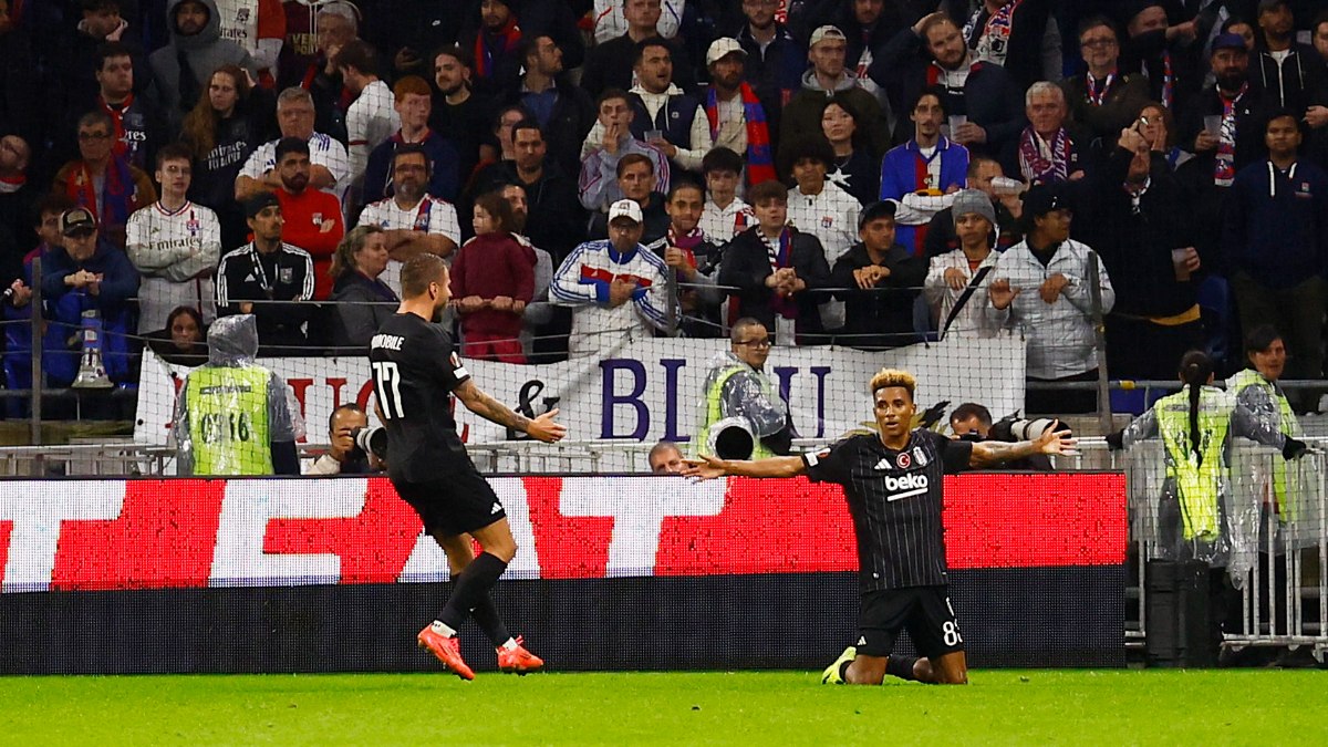 Beşiktaş, Lyon'u deplasmanda devirdi