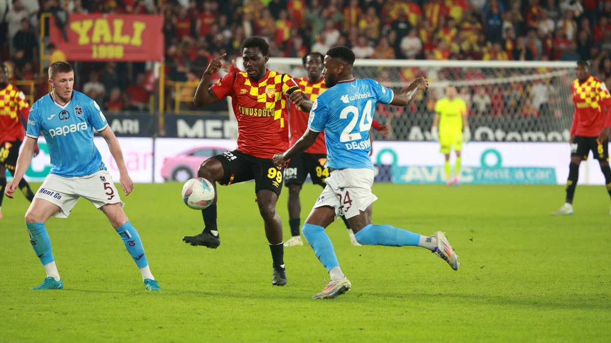 Göztepe, Trabzonspor'u 2-1 yendi