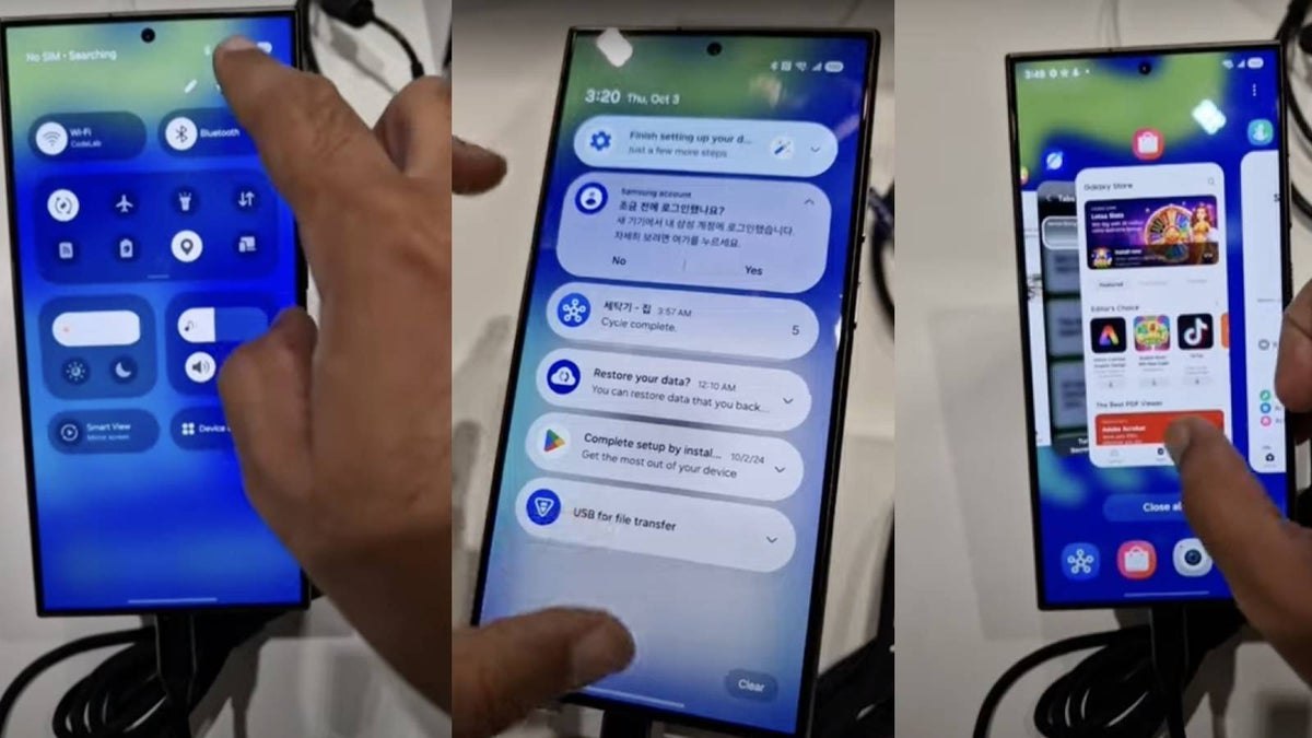 Android 15 güncellemesi iki Samsung modeline geliyor