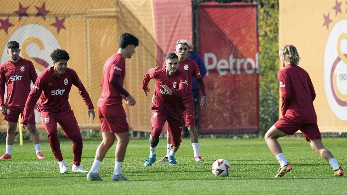 Galatasaray, Tottenham maçının hazırlıklarını sürdürdü