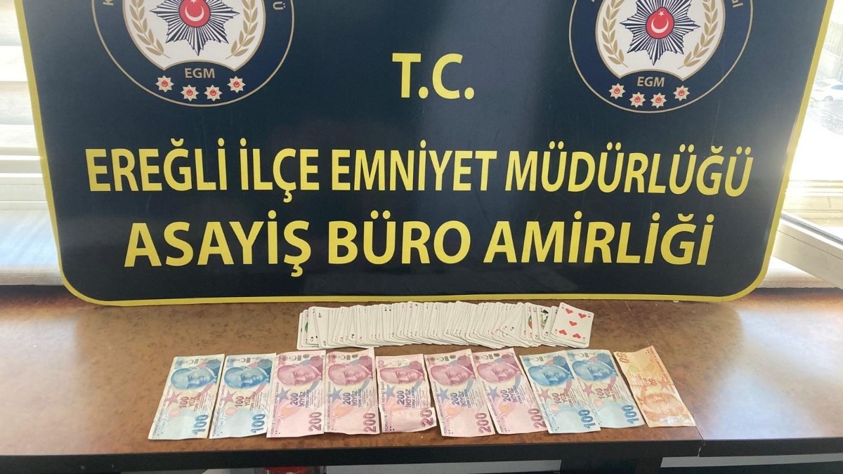 Konya'da kumar oynayanlara ceza yağdı