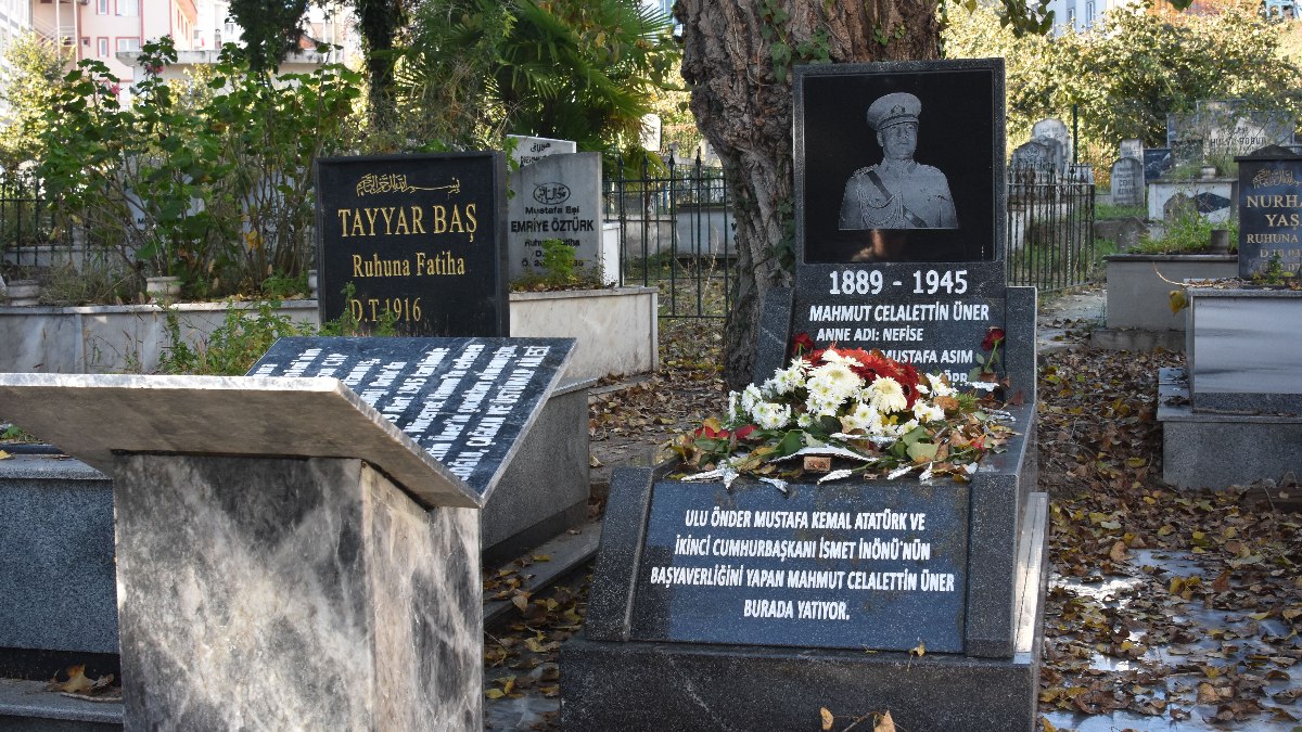 Atatürk’ün Başyaveri Üner'in kabri, anıt mezar oldu