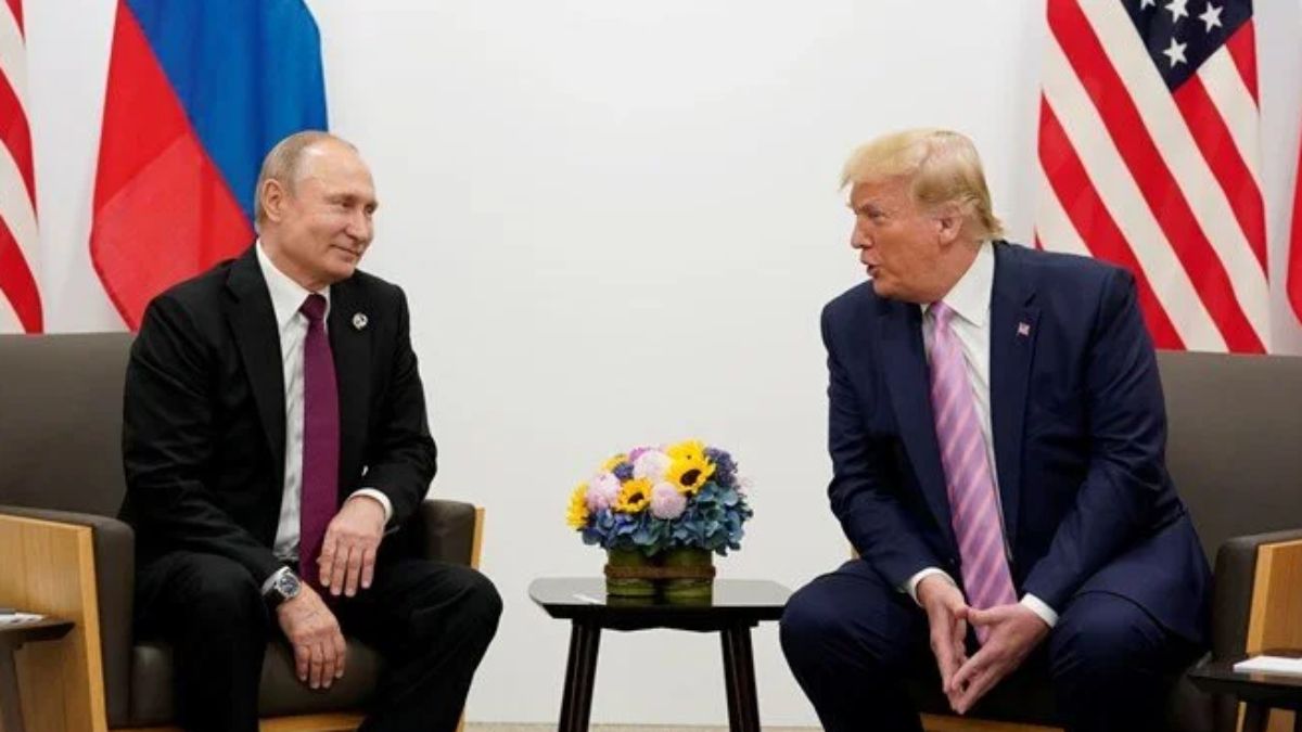 Putin'le görüşen Trump'tan 