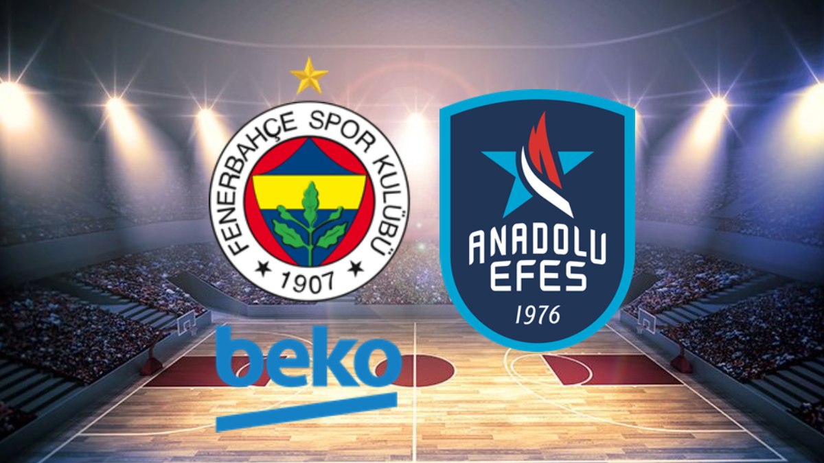 Potada dev derbi: Fenerbahçe Beko - Anadolu Efes maçı saat kaçta, hangi kanalda?