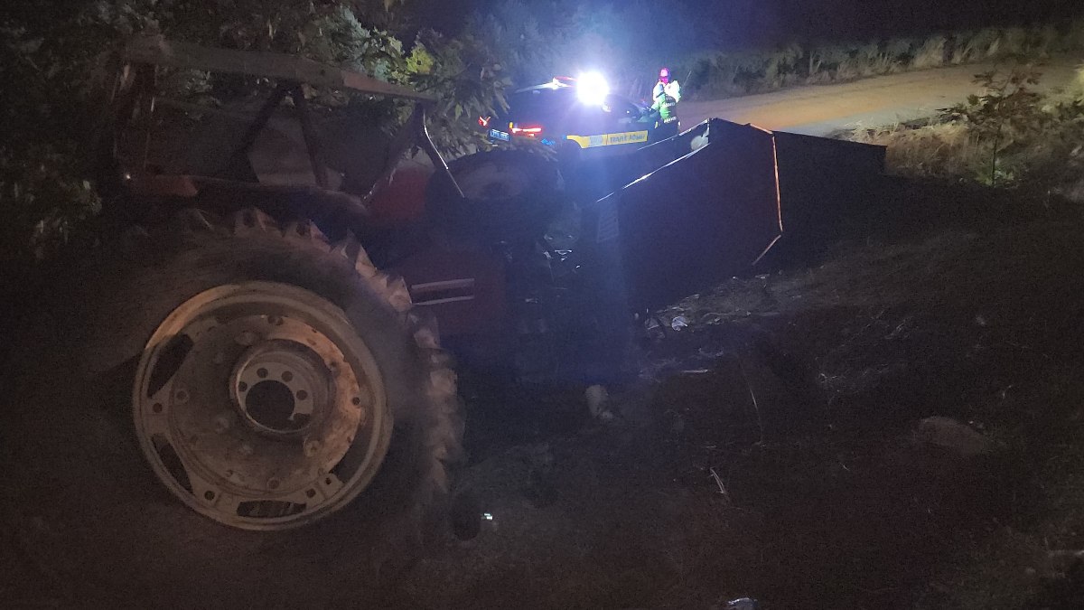 Hatay'da kamyonla çarpışan traktörün sürücüsü yaralandı