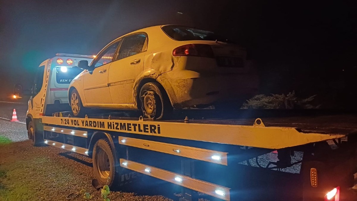 Zonguldak'ta hatalı sollama kazaya sebep oldu: 6 yaralı