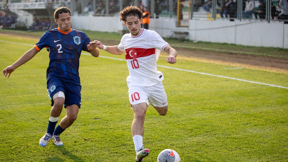 18 Yaş Altı Milli Futbol Takımı, Hollanda ile berabere kaldı