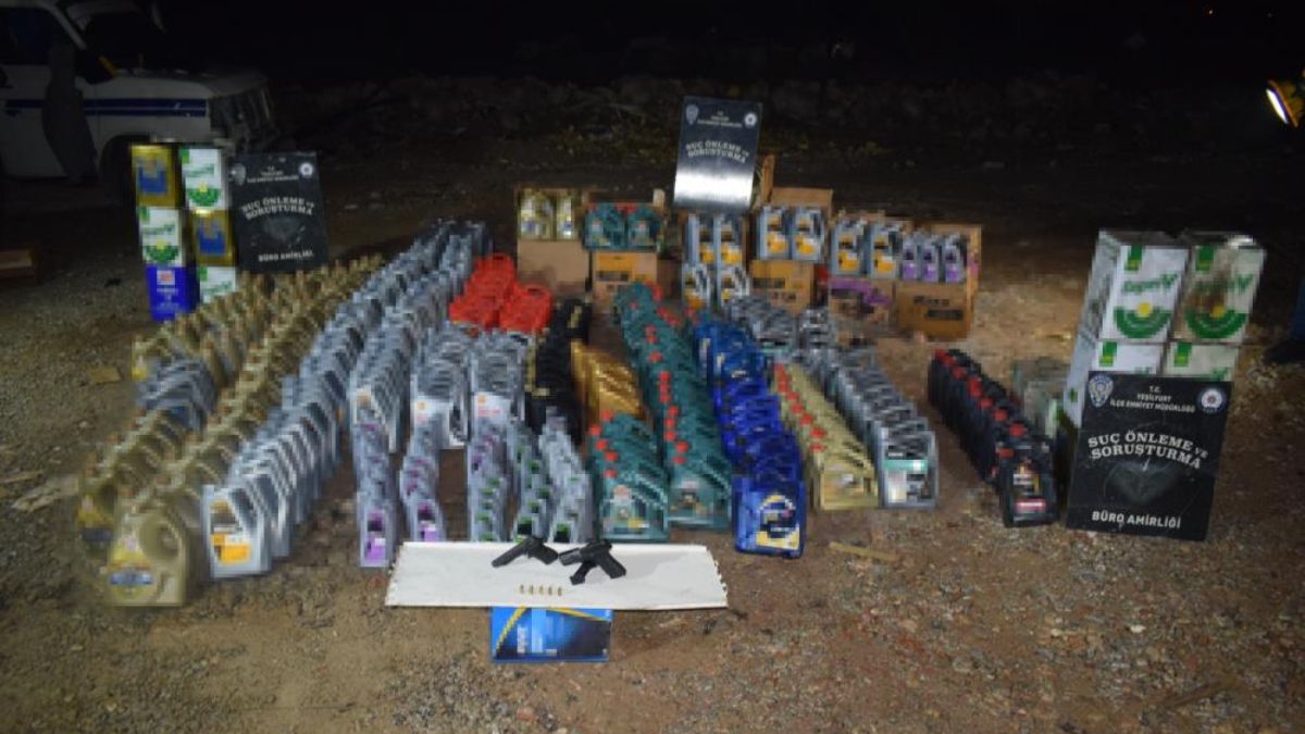 Malatya'da motor yağı hırsızları yakalandı