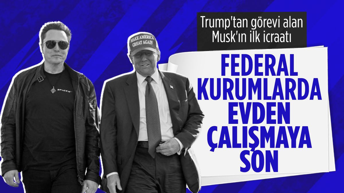 Trump yönetimi, federal çalışan sayısını azaltmak için uzaktan çalışmayı sonlandıracak
