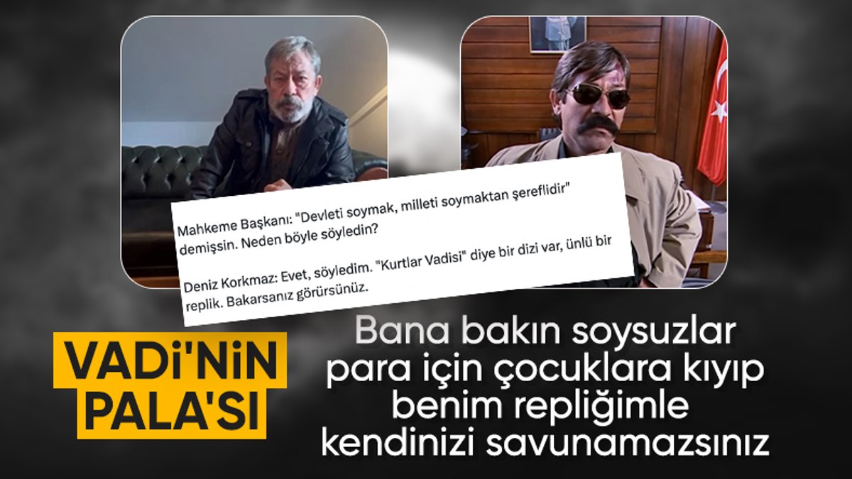 Kurtlar Vadisi'nin Pala'sı Yüksel Arıcı, Yenidoğan Çetesi'ne tepki gösterdi