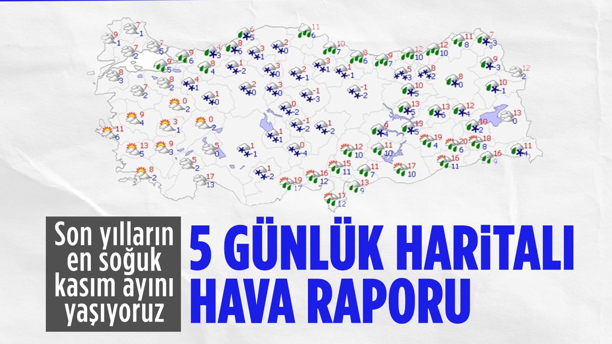 Meteoroloji’den soğuk hava ve kar uyarısı