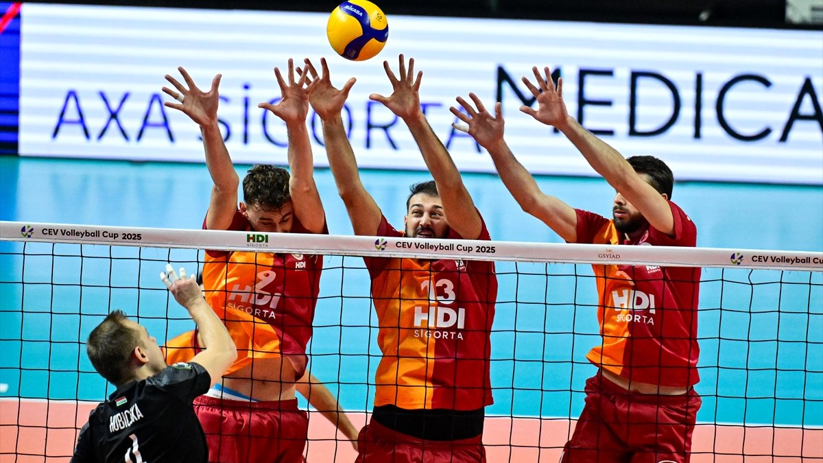 Galatasaray, CEV Kupası’nda 8’li Finaller Turu’na yükseldi