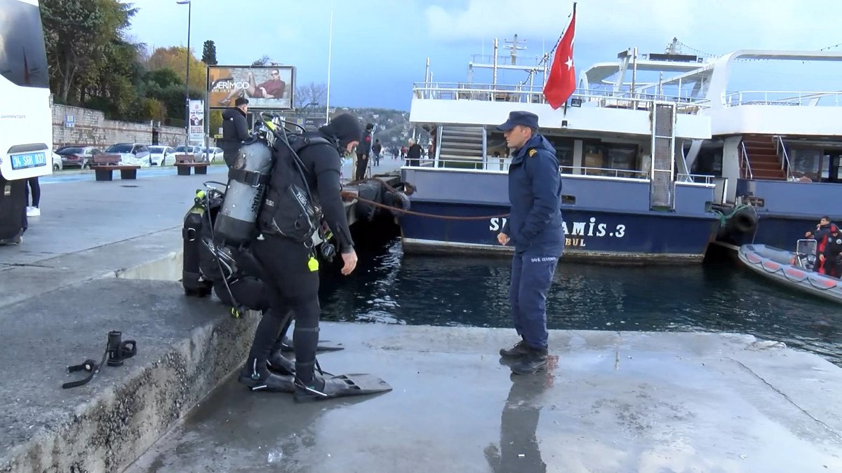 İstanbul'da balık tutarken denize düşüp kayboldular