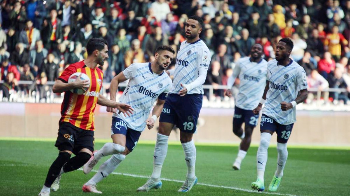 Kayserispor 10 maçtır Fenerbahçe'yi yenemiyor