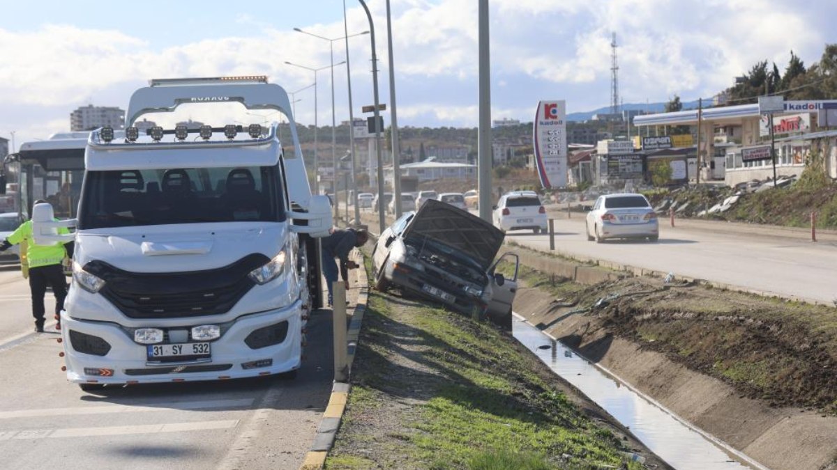 Hatay'da trafik kazası: 5 yaralı