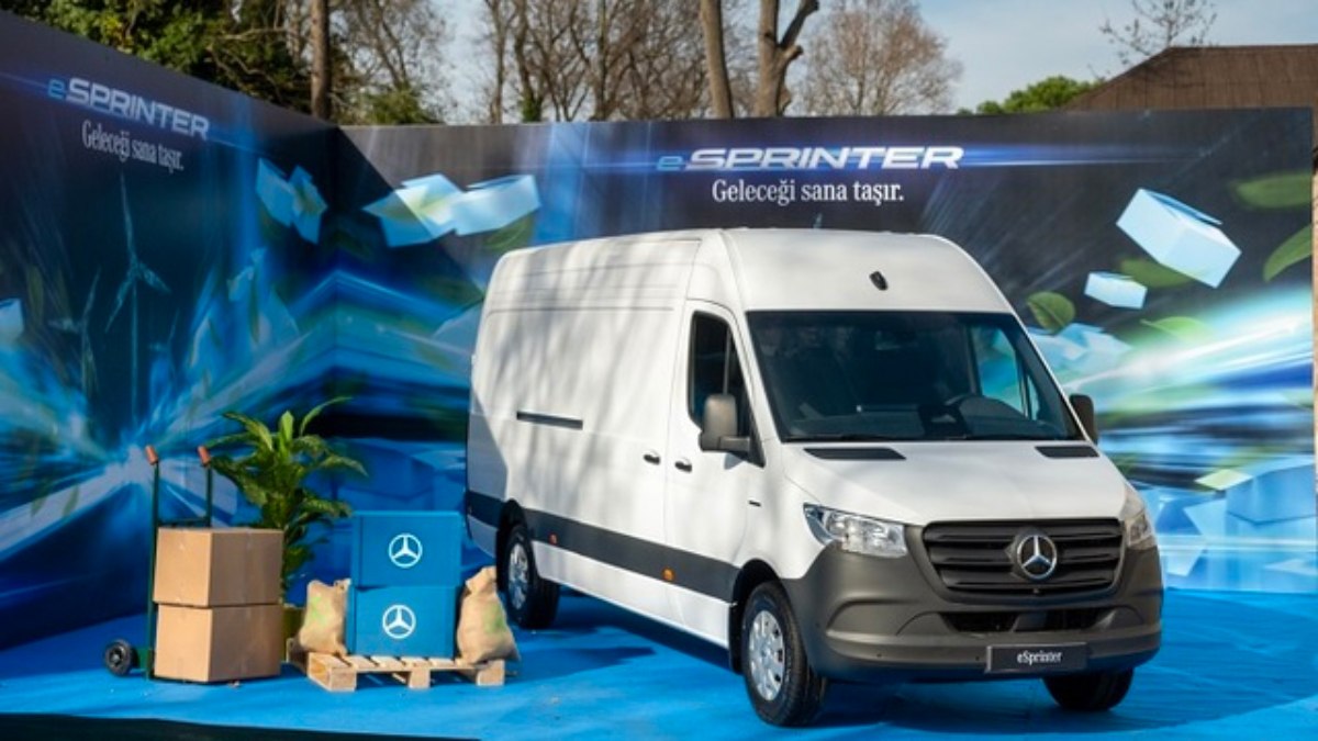 Elektrikli Mercedes-Benz Sprinter Türkiye'de satışta