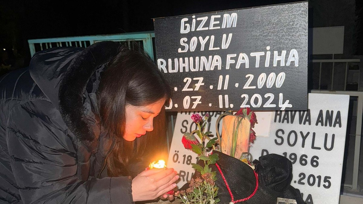 İzmir'de kazada ölen kardeşinin doğum gününü kutladı