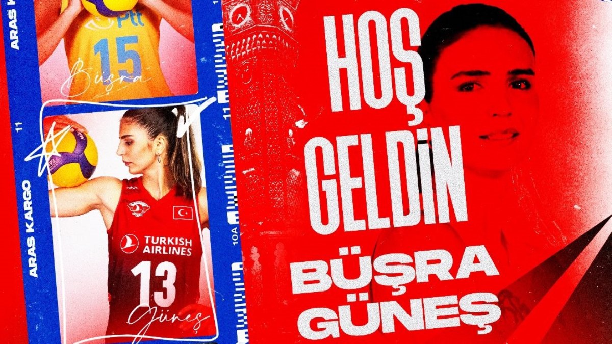 Aras Kargo, Büşra Güneş'i renklerine bağladı