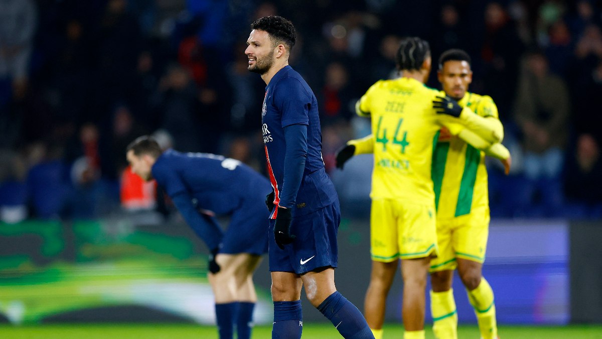 Paris Saint-Germain'e Nantes çelmesi