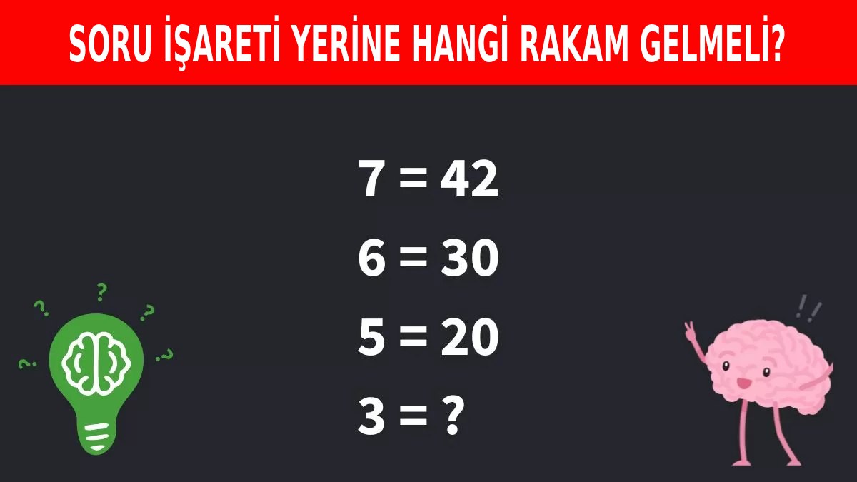 Zeka Testi: Sadece %5’lik Kesim Bu Bulmacayı 6 Saniyede Çözüyor!