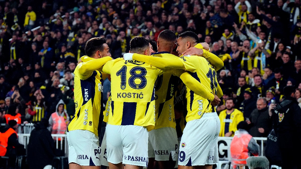 Fenerbahçe'den 5 maçlık galibiyet serisi