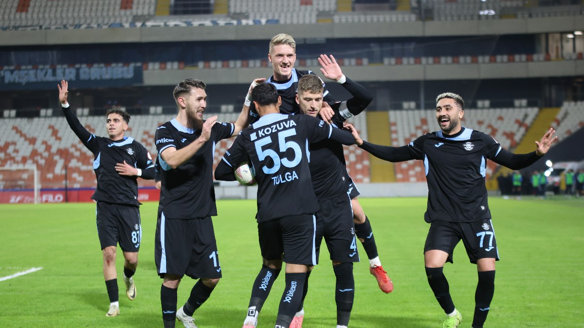 Sebat Gençlikspor'u yenen Adana Demirspor, Türkiye Kupası'nda turladı