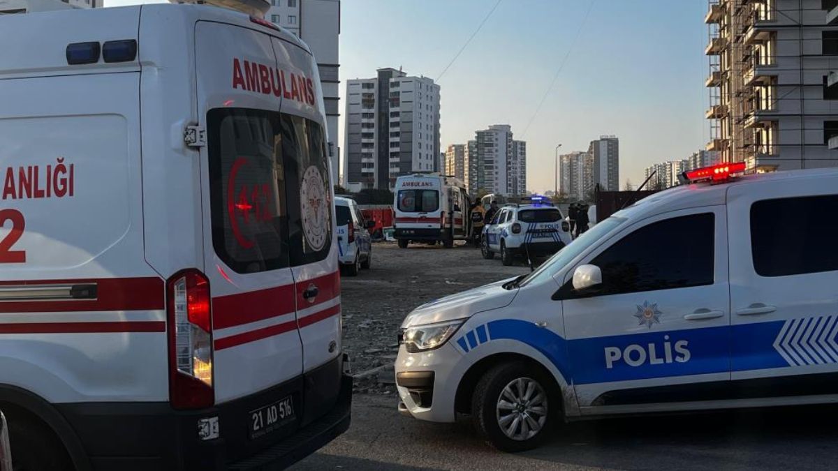 Diyarbakır'da 13. kattan düşen işçi öldü: Yakınları sinir krizi geçirdi
