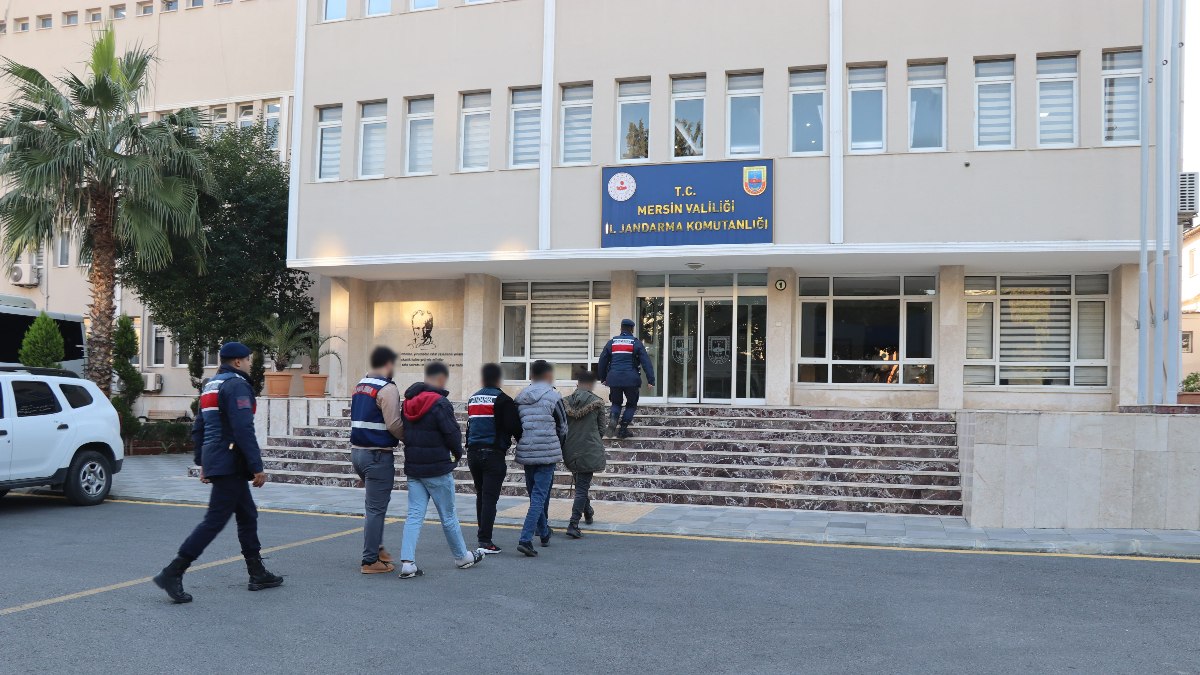 Mersin'de terör operasyonu: 2 tutuklama