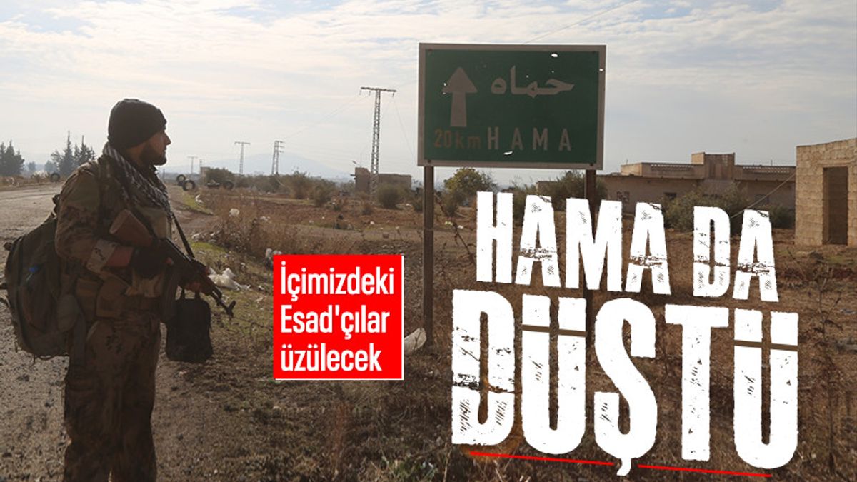 SON DAKİKA! Suriye’de iç savaş: Muhalifler Hama’ya girdi