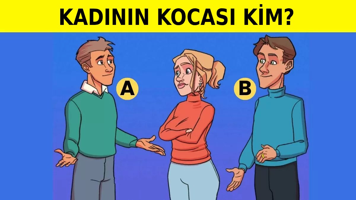 Zeka Sınavı: Kadının Kocası Kim? Yalnızca %1’i Doğru Cevap Veriyor