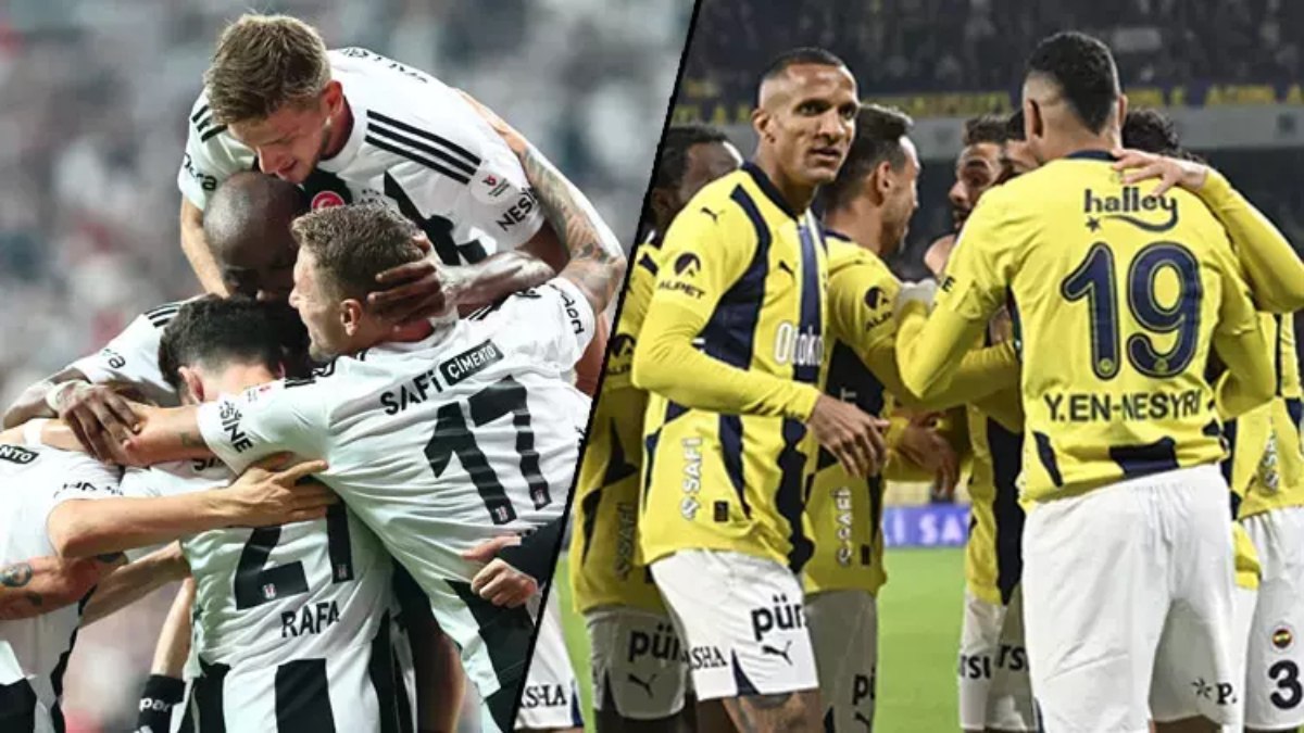 Beşiktaş - Fenerbahçe maçının muhtemel 11'leri