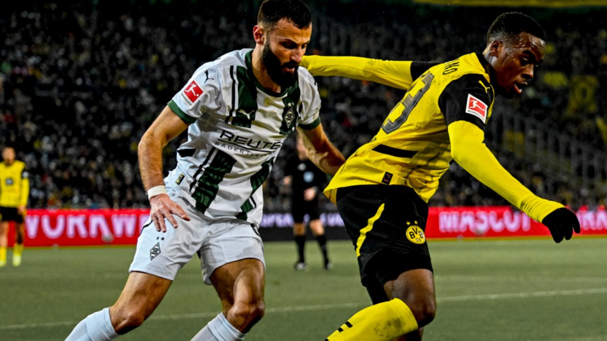 Nuri Şahin'li Dortmund, Mönchengladbach ile berabere kaldı